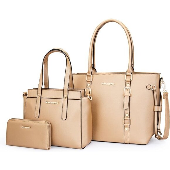 Montana West 3PCS Purses for Women Tote Purse and Wallet Set Shoulder Sa… - Picture 1 of 12